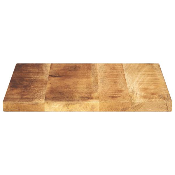 vidaXL Dessus de table 60x60x1,5 cm carr&eacute; bois massif de manguier brut
