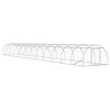 vidaXL Poulailler Argent&eacute; 1200 x 150 x 100 cm Acier galvanis&eacute;