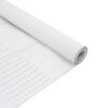 vidaXL Films pour fen&ecirc;tre d&eacute;poli blanc PVC