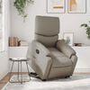 vidaXL Fauteuil inclinable &eacute;lectrique cappuccino similicuir