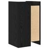 vidaXL Buffet Chêne noir 45 x 35 x 75 cm