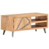 vidaXL Table basse 90x45x40 cm Bois d'acacia massif