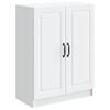 vidaXL Buffet Blanc 66 x 34,5 x 87 cm Bois d'ing&eacute;nierie