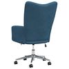 vidaXL Chaise de relaxation Bleu Velours