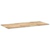 vidaXL Dessus de table rectangulaire 140x60x2 cm bois massif d'acacia