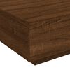 vidaXL Table basse ch&ecirc;ne marron 80x80x31 cm bois d'ing&eacute;nierie