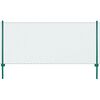 vidaXL Cl&ocirc;ture en grillage m&eacute;tallique avec poteaux Acier 25x1 m Vert