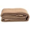 vidaXL Tapis de tente Taupe 400x800 cm PEHD