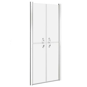 vidaXL Porte de douche ESG d&eacute;poli 71x190 cm