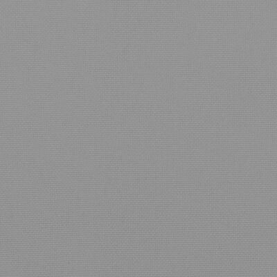 vidaXL Coussin de palette gris 50x50x12 cm tissu