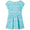 Robe pour enfants aqua clair 128