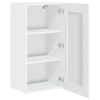 vidaXL Armoire de cuisine Kalmar Blanc brillant 40 x 31 x 80 cm