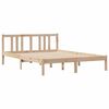 vidaXL Cadre de lit sans matelas 120x200 cm bois de pin massif