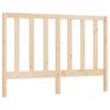 vidaXL T&ecirc;te de lit 126x4x100 cm Bois massif de pin