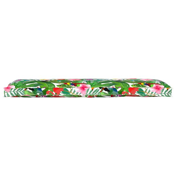 vidaXL Set de coussins de palette Floral 2 pcs Jungle tropicale