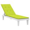 vidaXL Coussin de chaise de terrasse vert vif (75+105)x50x4 cm