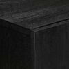 vidaXL Buffet noir 60x33x75 cm bois d'ing&eacute;nierie