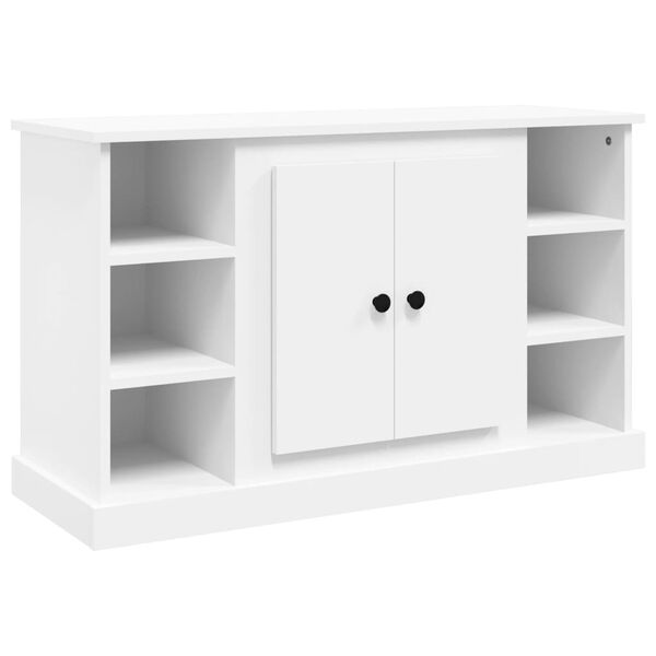 vidaXL Buffet Blanc 100x35,5x60 cm Bois d'ing&eacute;nierie