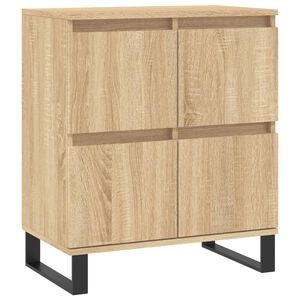 vidaXL Buffet Ch&ecirc;ne sonoma 60x35x70 cm Bois d'ing&eacute;nierie