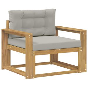 vidaXL Sofa de milieu ext&eacute;rieur Polyester Blanc