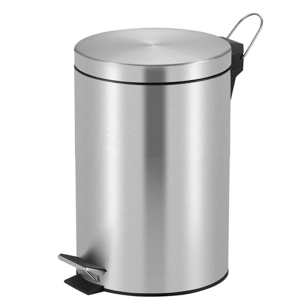 EKO Poubelle &agrave; p&eacute;dale Classic 20 L Argent&eacute; mat