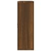 vidaXL &Eacute;tag&egrave;re murale 8 compartiments Ch&ecirc;ne marron