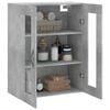 vidaXL Armoire murale gris b&eacute;ton 69,5x34x90 cm bois d'ing&eacute;nierie