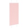 vidaXL Store pliss&eacute; rose 55x100 cm largeur du tissu 54,4 cm polyester