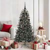 vidaXL Sapin de No&euml;l artificiel Vert 150 cm PVC, plastique et acier