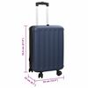 vidaXL Valise Bleu foncé 34 x 23 x 55.5 cm Plastic ABS