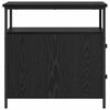 vidaXL Cabinet de chevet Ch&ecirc;ne noir 30 x 60 x 60 cm Bois d'ing&eacute;nierie