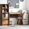vidaXL Bureau Bois Ancien 80 x 40 x 76 cm