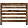 vidaXL Cache-radiateur ch&ecirc;ne fum&eacute; 104x20x82 cm bois d'ing&eacute;nierie