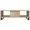 vidaXL Table basse chêne sonoma 104x60x35 cm bois d'ingénierie