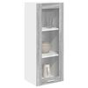 vidaXL Armoire suspendue avec stockage Gris Sonoma 40 x 31 x 100 cm
