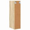vidaXL Armoire suspendue avec stockage Ch&ecirc;ne Sonoma 20 x 29,5 x 80 cm