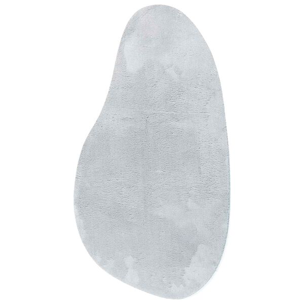 vidaXL Tapis HUARTE Gris 80 x 150 cm Polyester