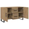 vidaXL Buffet chêne artisanal 100x36x60 cm bois d'ingénierie