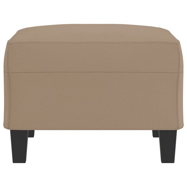 vidaXL Repose-pied Cappuccino 70x55x41 cm Similicuir