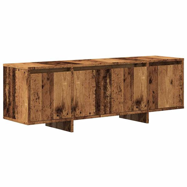 vidaXL Meuble TV vieux bois 120x30x40,5 cm bois d'ing&eacute;nierie