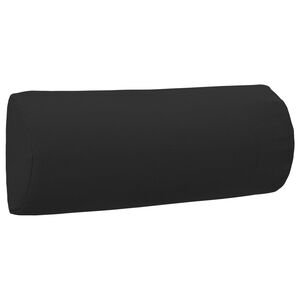 vidaXL Appui-t&ecirc;te de chaise longue Noir 40x7,5x15 cm Textil&egrave;ne