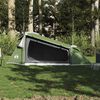 vidaXL Tente de camping tunnel 2 personnes vert imperm&eacute;able