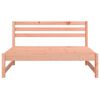 vidaXL Canap&eacute; central de jardin 120x80 cm bois massif douglas