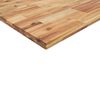 vidaXL Dessus de table rectangulaire 100x60x4 cm bois massif d'acacia