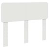 vidaXL Cadre de lit avec t&ecirc;te de lit Blanc 120 x 190 cm Pin massif