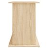 vidaXL Support d'aquarium Ch&ecirc;ne Sonoma 121x41x58 cm Bois d'ing&eacute;nierie
