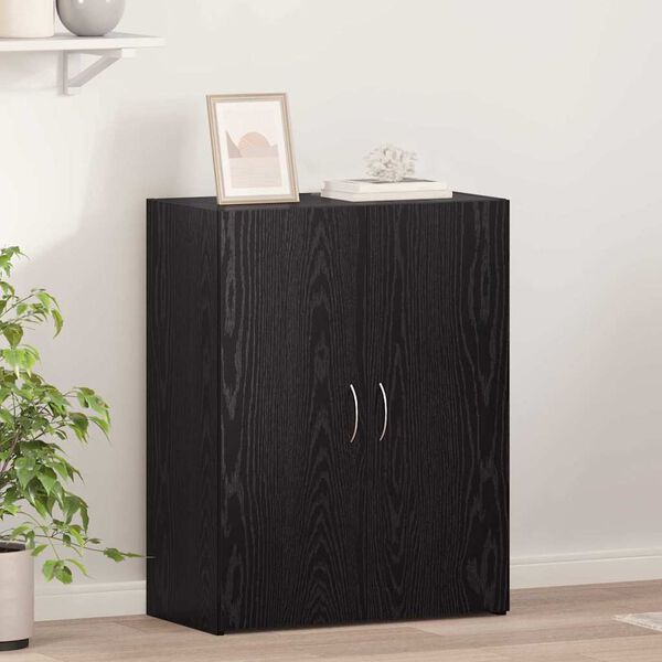 vidaXL Cabinet de Bureau avec porte Ch&ecirc;ne artisanal 70 x 32 x 77.5 cm