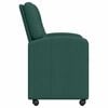 vidaXL Chaises de salle à manger 2 pcs Vert foncé 57 x 67 x 95 cm