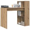 vidaXL Bureau Ch&ecirc;ne artisanal 108 x 55 x 103.5 cm Bois d'ing&eacute;nierie