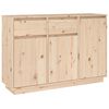 vidaXL Buffet 110x34x75 cm bois massif de pin